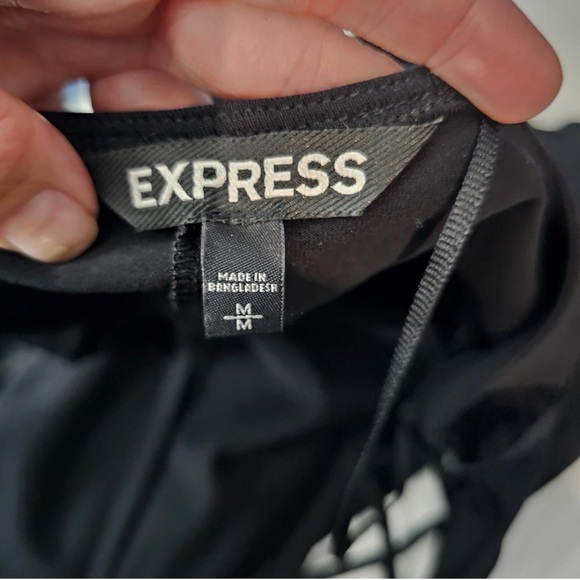 Express - Halter Mini Dress - Picture 6 of 10